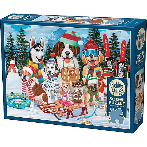 Cobble Hill Puzzle Schneetag! (500Teile)