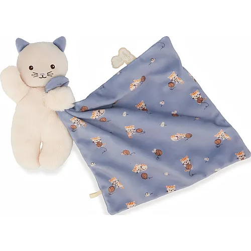 Schmusetuch Katze - 18 cm