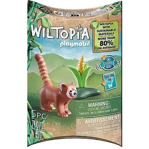 PLAYMOBIL Wiltopia Roter Panda (71071)