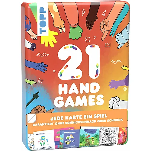 21 Hand Games - Garantiert ohne Schnick, Schnack oder Schnuck - Deutsch