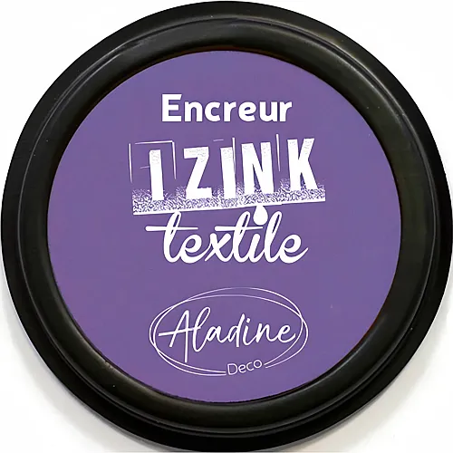 Aladine Izink Textilstempelkissen Violett
