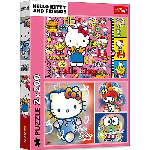 Hello Kitty und Ihre Freunde 200Teile