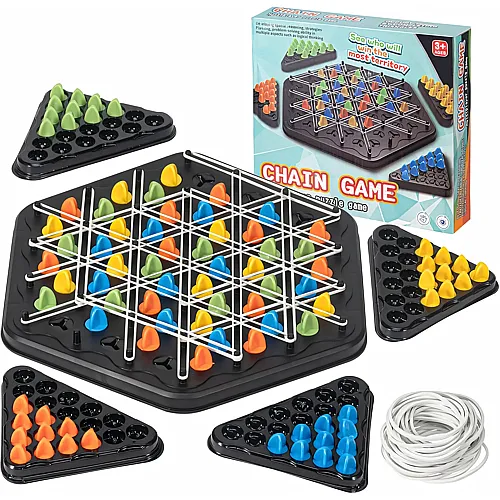 LUXECOVE Dreiecksschach, Dreiecksbrettspiel, interaktives Tischbrettspiel, Strategiespiel f�r Familientreffen von Kindern und Erwachsenen