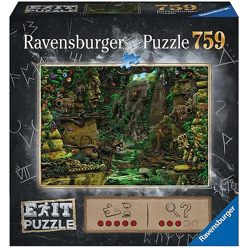 Ravensburger Exit Puzzle - Tempel in Angkor Wat - 759 Teile