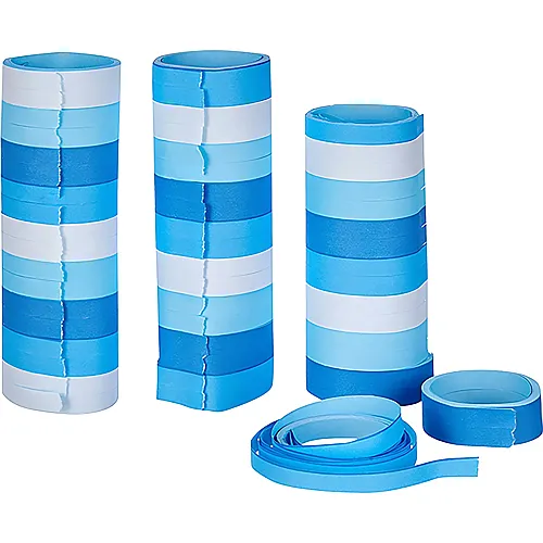 Riethmüller Luftschlangen Blau (3Teile)