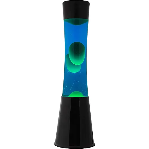 Fl�ssige Lavalampe Blau Grun Gravity - 40 cm