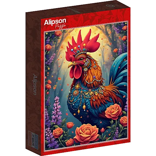 Alipson Puzzle Der geheime Garten des Hahns - 1000 Teile