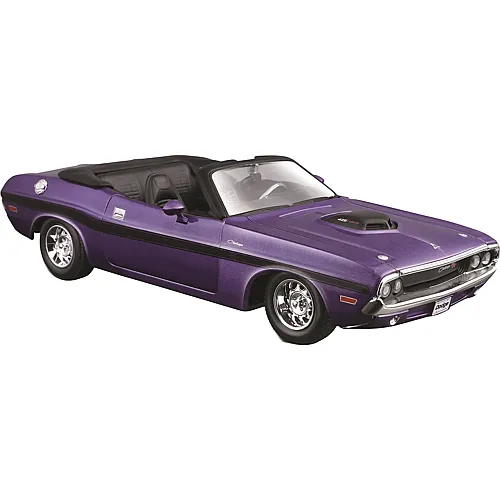 Maisto Dodge Challenger R/T Convertible 1970 Violett