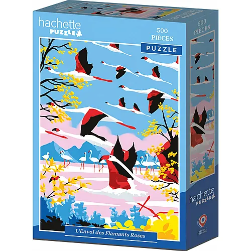 L'Envol des Flamants Roses 500Teile