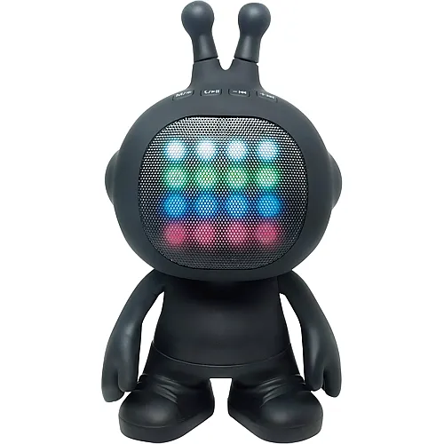 Lexibook iParty Roboterf�rmiger Lautsprecher TWS/Stereo mit Lichtern