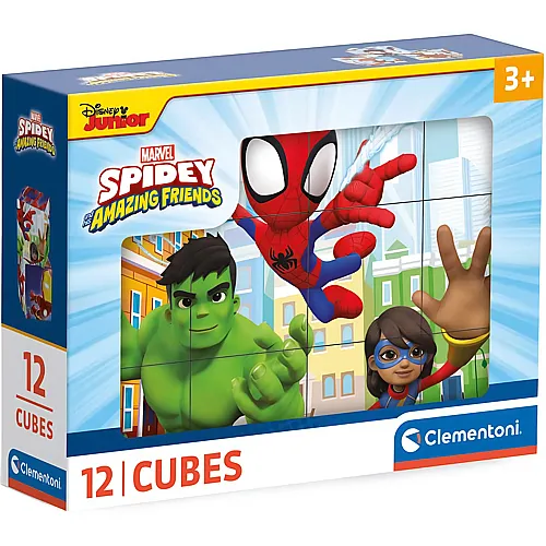 Blockpuzzle Spidey und seine erstaunlichen Freunde 12Teile