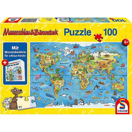 Schmidt Puzzle Reise um die Welt (100XXL)