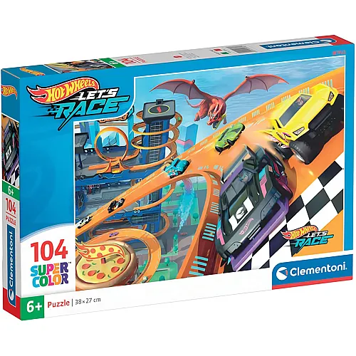 Hot Wheels 104Teile