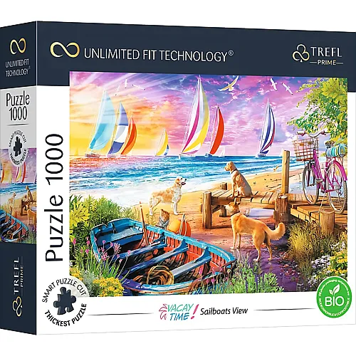 Sailboats View - 1000 Teile