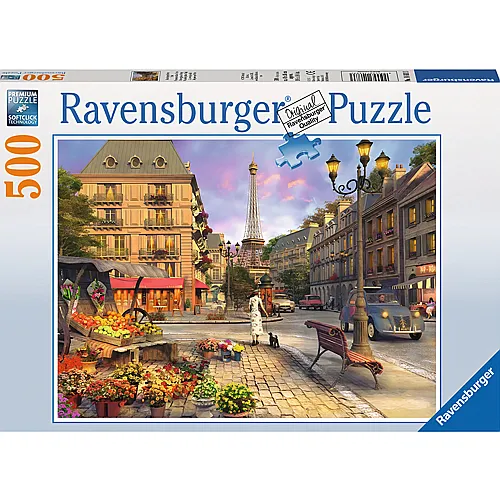 Ravensburger Puzzle Spaziergang durch Paris (500Teile)