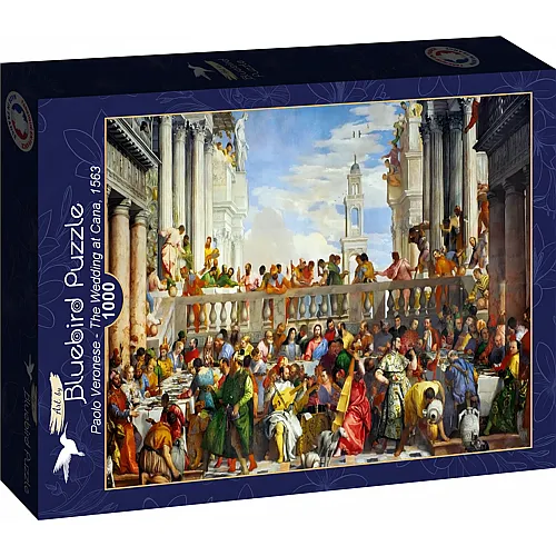 Bluebird Puzzle Paolo Veronese The Wedding at Cana, 1563 - 1000 Teile