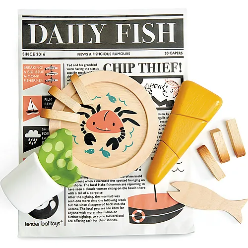 Fisch and Chips Set