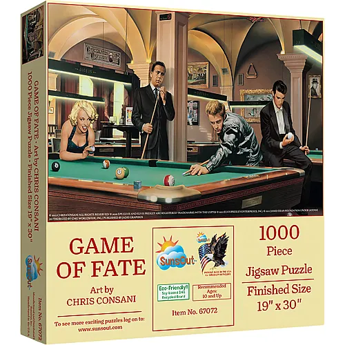 SunsOut Puzzle Chris Consani Game of Fate - 1000 Teile
