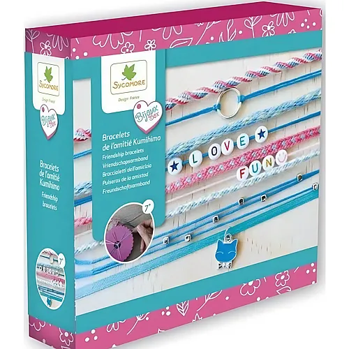 Sycomore Bijoux Box PM Bracelets D'amitie Kumihimo