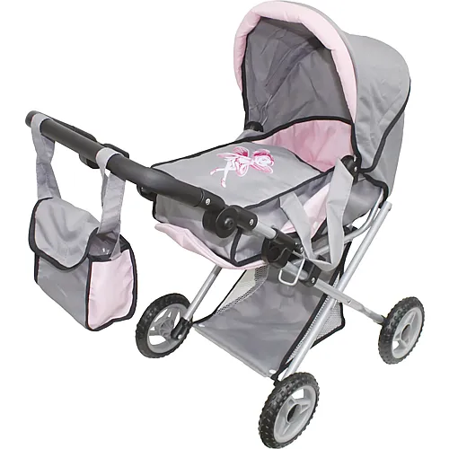 Dimian 3in1 Puppenwagen mit Tragetasche