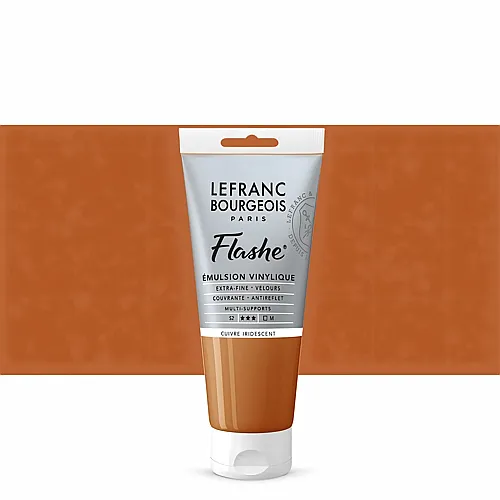Lefranc Bourgeois Lfb Flashe Acryl 80ml Tube Irisierendes Kupfer