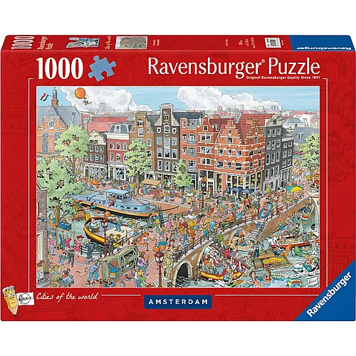 Ravensburger Puzzle Amsterdam - 1000 Teile