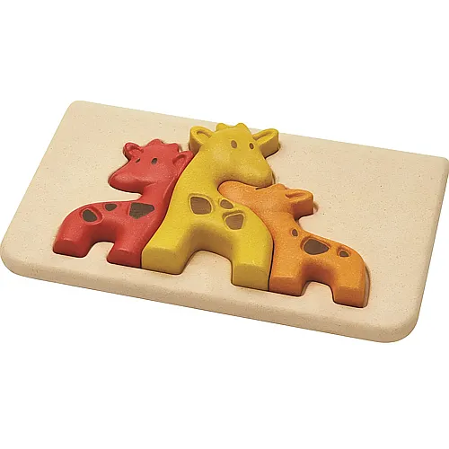 PlanToys Puzzle Giraffen (3Teile)