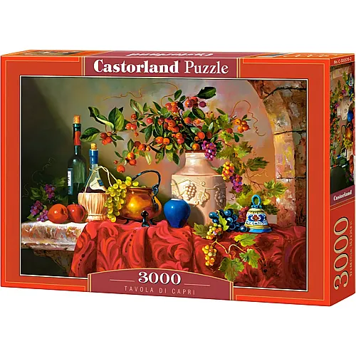 Castorland Puzzle Tavola di Capri (3000Teile)