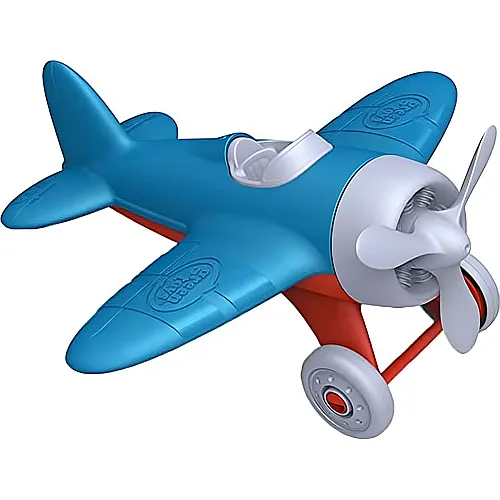 GreenToys Flugzeug Blau