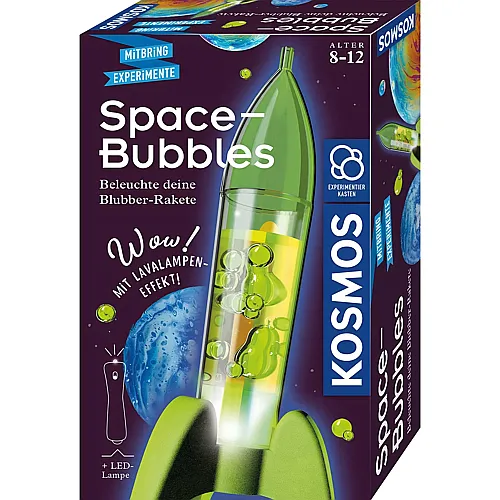 Space Bubbles, Mini Raketen-Lavalampe