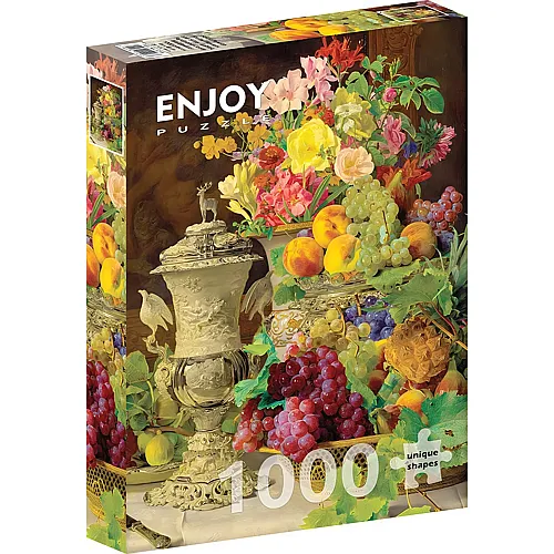 Enjoy Puzzle Ferdinand Georg Waldm�ller: Stillleben mit Fr�chten - 1000 Teile