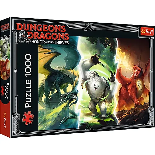 Trefl Puzzle The Origins of Dungeons & Dragons (1000Teile)