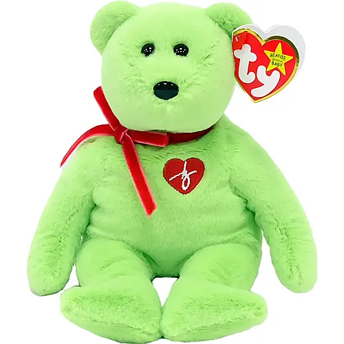 Ty Beanie Babies Teddyb�r Gr�n - 15 cm