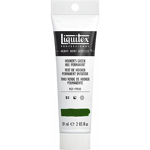 Liquitex Lqx Prof. Heavy Body Acrylfarbe 59ml Tube Hookers Gr�n Perma