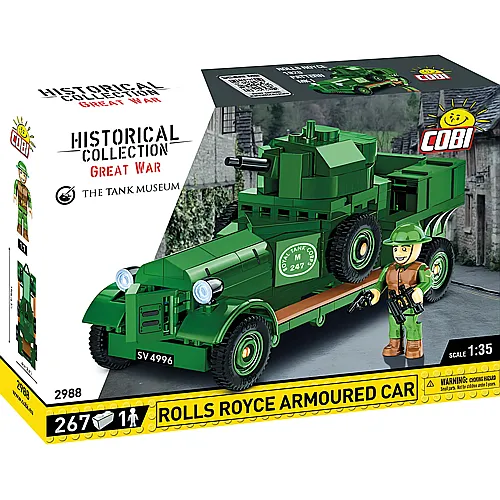 COBI Historical Collection Rolls Royce Armoured Car (2988)