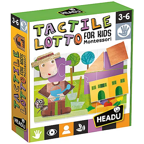 Headu Montessori Tactile Lotto