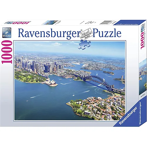 Ravensburger Puzzle Opera House und Harbour Bridge, Sydney, Australien - 1000 Teile