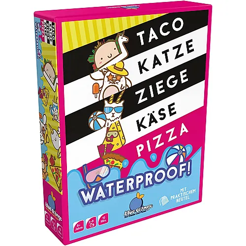 Taco Katze Ziege Kase Pizza Waterproof - Deutsch