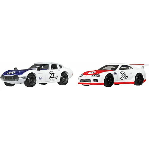 2er-Pack Toyota 2000GT & Toyota Supra 1:64