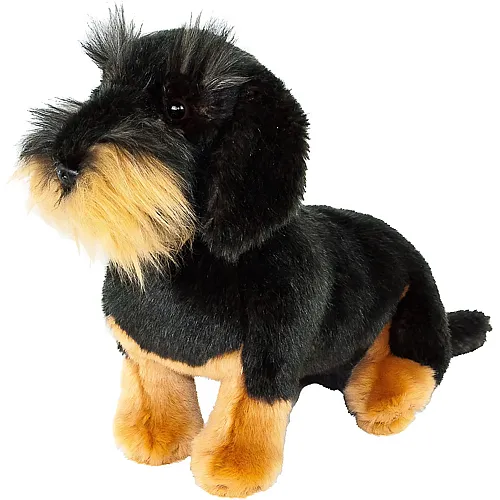 Teddys Rothenburg Rauhaardackel sitzend - 28 cm