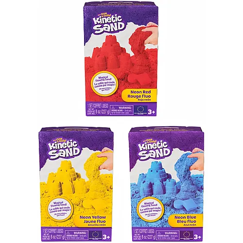 Spin Master Kinetic Sand Pack 226 g - magischer Indoor-Sand f�r unendlich kreative Spielideen, f�r Kinder ab 3 Jahren, unterschiedliche Farben separat erh�ltlich