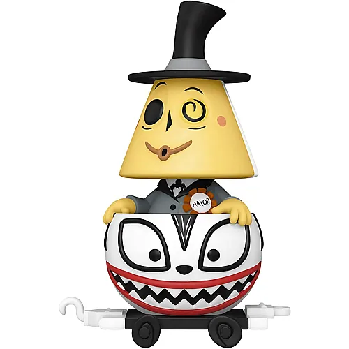 Funko Pop! Disney: Nightmare Before Christmas Train-Mayor in Ghost Cart - The Nightmare Before Christmas - -Exklusiv
