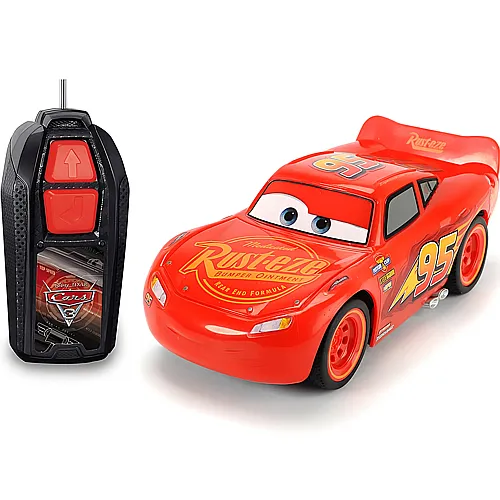 Jada Disney Cars RC Lightning McQueen Single Drive