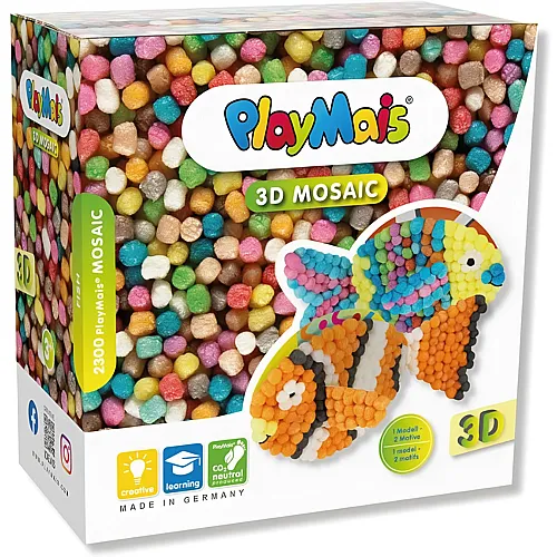 PlayMais Mosaic Mosaik 3D Fisch (2300Teile)