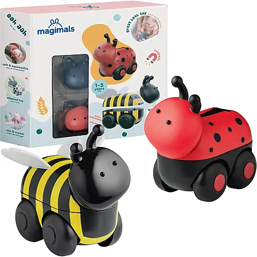 Clics Magimals Insektenbox auf R�dern � 6 St�ck.