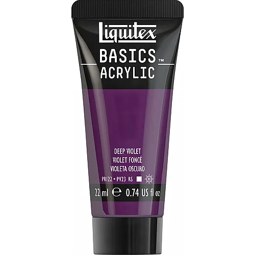 Liquitex Lqx Basics Acrylfarbe 22ml Tube Dunkelviolett