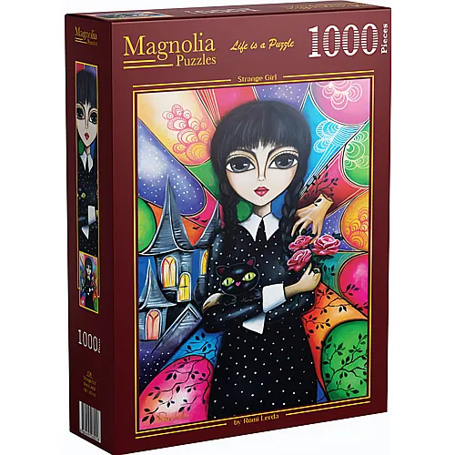 Magnolia Puzzle Seltsames M�dchen (1000Teile)