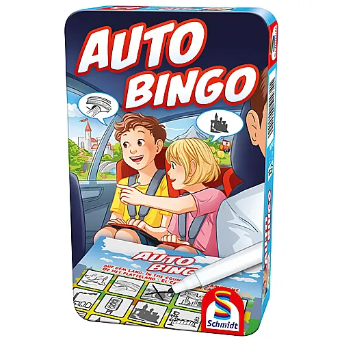 Schmidt Spiele Auto-Bingo (Metalldose)