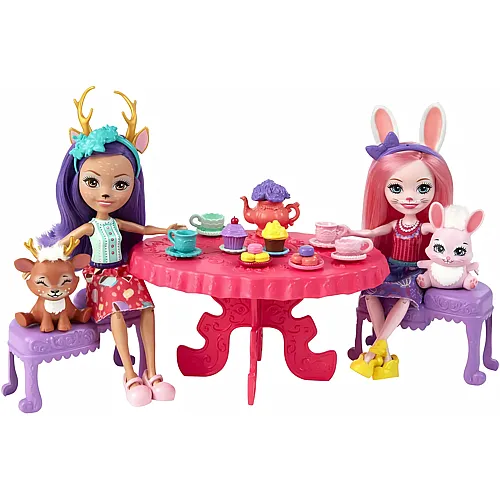 Enchantimals Tee-Party Spielset, �ber 15 Teile