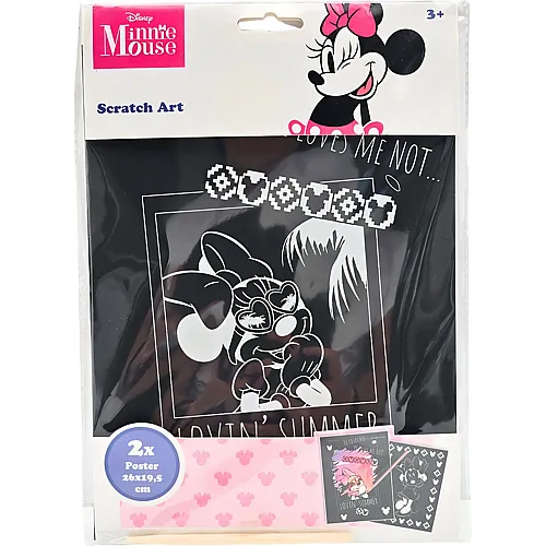 Canenco Minnie Mouse Kratzbilder